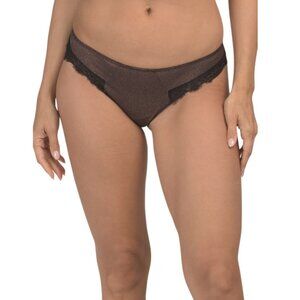 ANTIGEL BY LISE CHARMEL Copper Disco Thong With Lace Trim